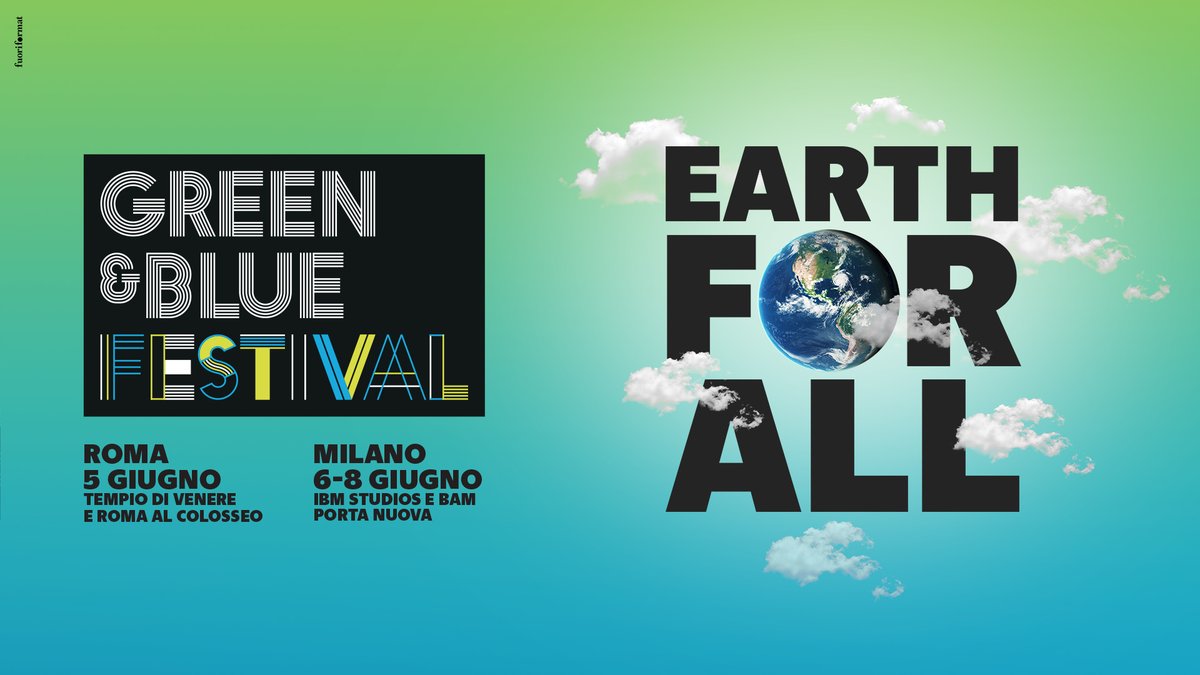 GEDI (@gedispa) on Twitter photo Torna il Festival di <a href="/greenbluegedi/">Green&Blue</a> con quattro giorni di eventi tra Roma e Milano dal 5 all'8 giugno.
Scopri il programma 👇
greenandblue.it/dossier/festiv… Torna il Festival di <a href="/greenbluegedi/">Green&Blue</a> con quattro giorni di eventi tra Roma e Milano dal 5 all'8 giugno.
Scopri il programma 👇
greenandblue.it/dossier/festiv…