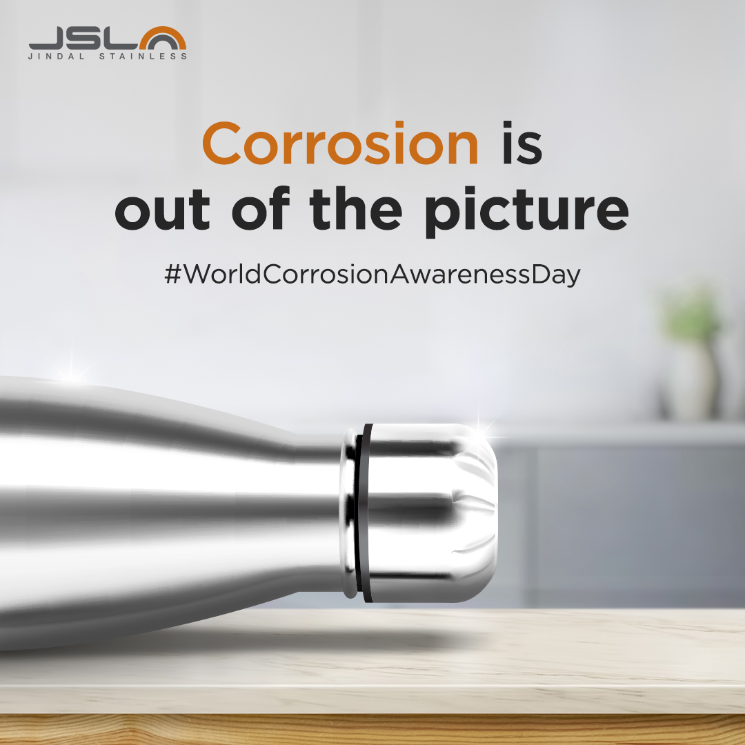 Jindal_Official's tweet photo. When you #SwitchToStainless, the entire picture changes!
#WorldCorrosionAwarenessDay
#JindalStainless #StainlessSteel #Stainless #Sustainability #CorrosionDay #Corrosion https://t.co/yHh0llgxcM