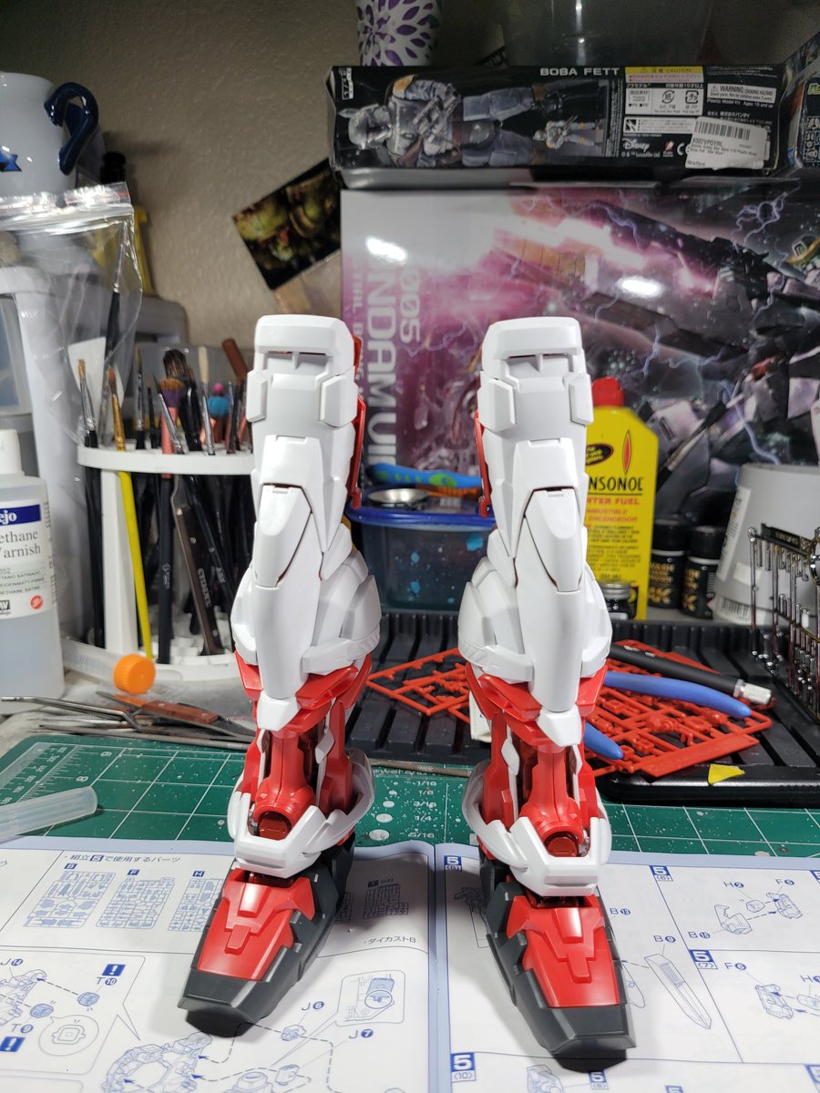Nerdyay1's tweet image. WIP #perfectgrade #BANDAI #gunpla #gundamseed #astrayredframe #hobbystreak