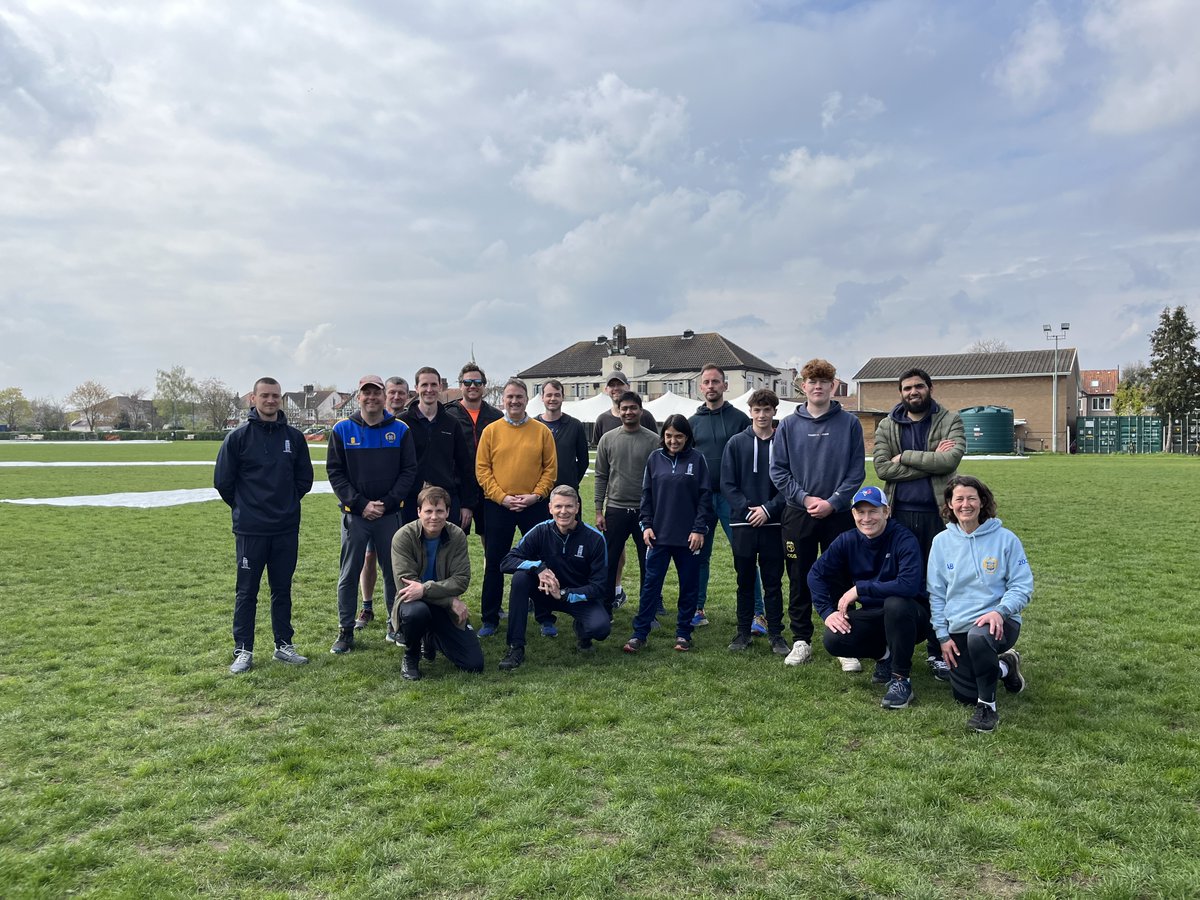 Thank you to our brilliant junior parents for giving up your Saturday morning to take part in the Support Coach course and thank you to Robbie, Khush and Ian for running a great session. Enjoyed by all &amp; a massive help to the club going forward. <a href="/ECBCA_Surrey/">ECBCA Surrey</a>  <a href="/SurreyCricketFd/">Surrey Cricket Foundation</a>