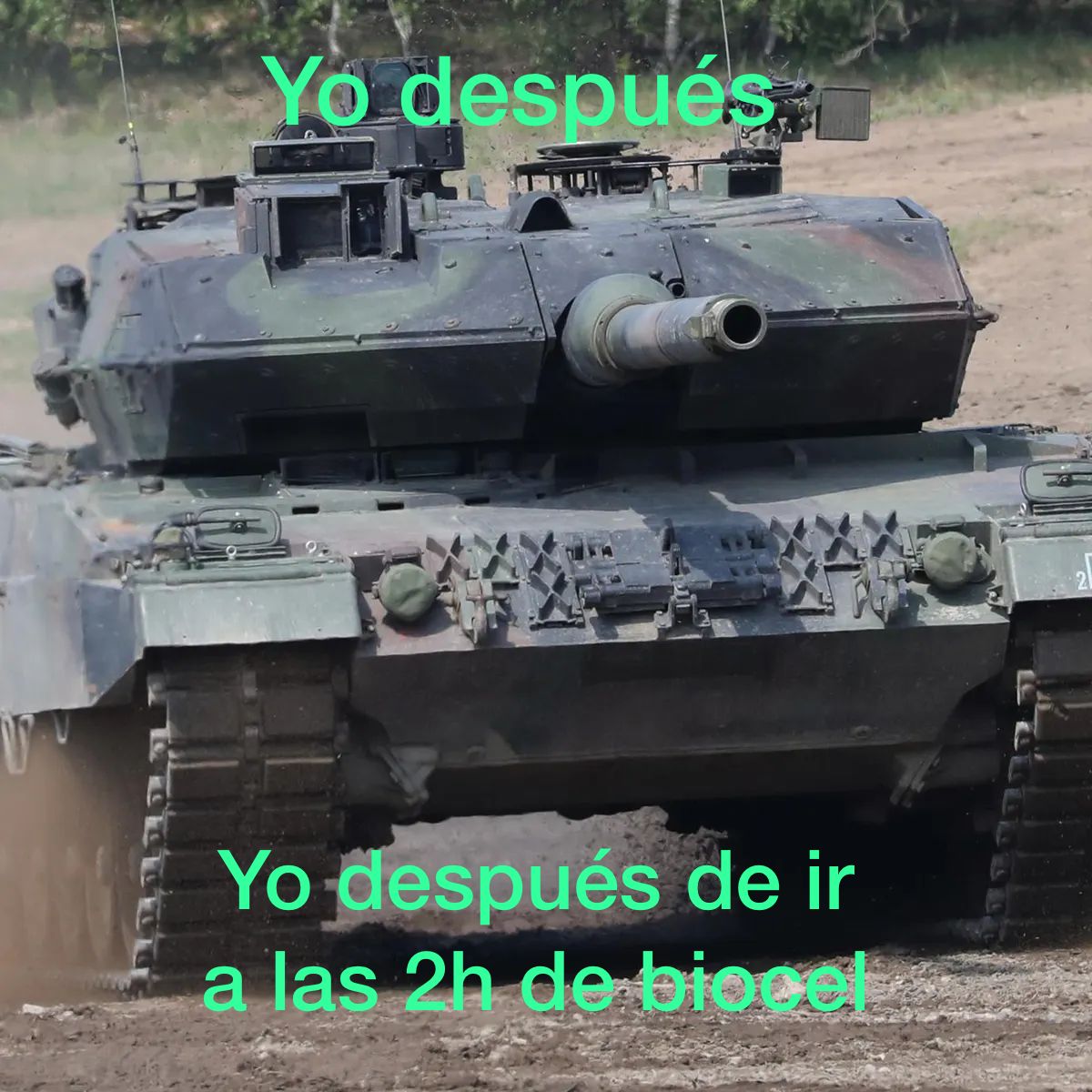 ETSIBA_'s tweet photo. Tanques de por vida https://t.co/QtYf4MrRMV