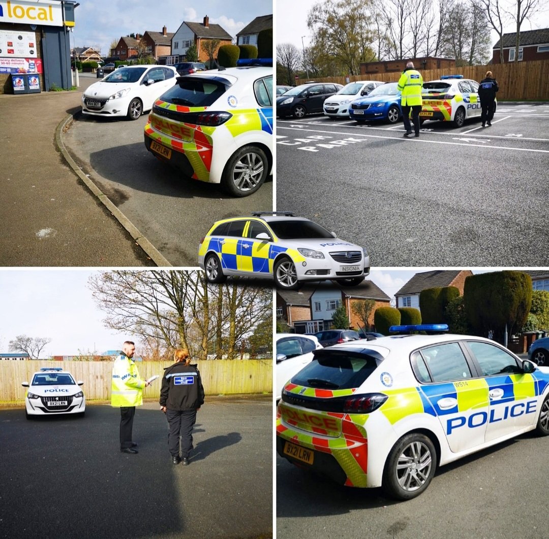 🚔 Patrols carried out this week, including Aldridge, targeting areas of reported crime and antisocial behaviour. Incidents include burglary, robbery and vehicle crime. We have also liaised with many stores to tackle and prevent business crime and helped promote #shopkind.
