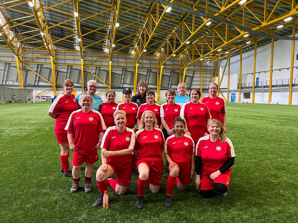 Jeanfield Swifts Womens Walking Football tweet media