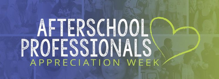 Happy Afterschool Professionals Appreciation Week to all our BEST Program Staff! This week is a time to recognize & appreciate all staff who work with youth during out-of-school hours, so let’s not forget our before school staff, too!😉 
Thanks for all you do! #heartofafterschool