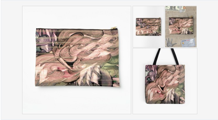 Chimalma Zipper Pouch by Artfalaxy~Be Artful~ #redbubble #accessories #fashion #art #artfalaxy #backpacks #bags #drawstring #dresses #scarves #socks #leggings #sweatshirts #tshirts #caps #trendy #FindYourThing #pink #green #white #purple #black #gray redbubble.com/i/pouch/Chimal…