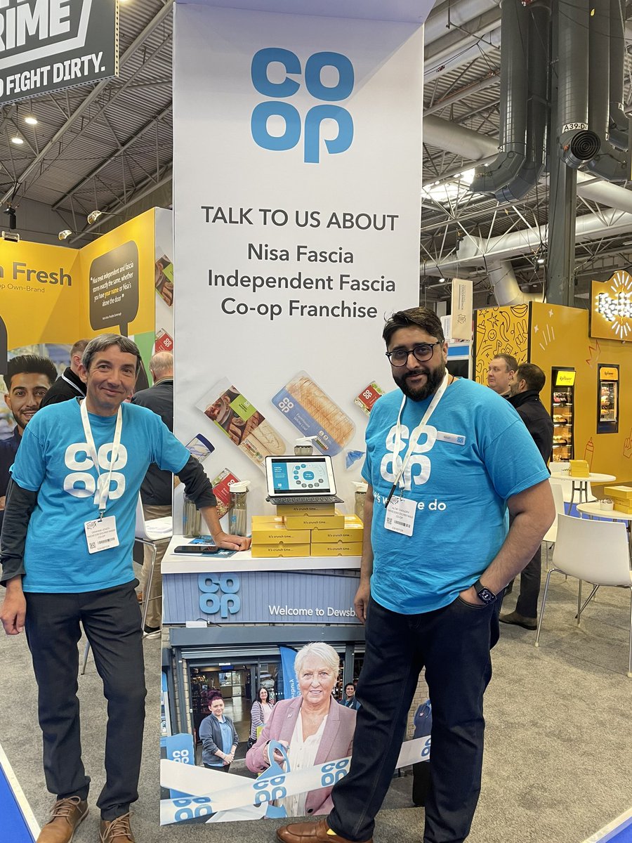 .@CoopFranchise team looking good @NCSevent @SimplyAltaf #nationalconvenienceshow #NCS2023