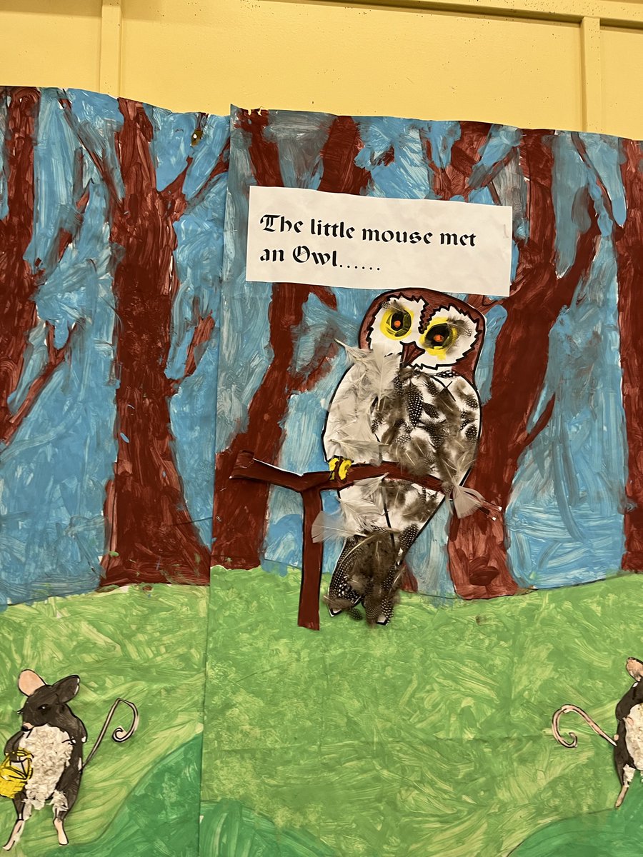 PitfourSchool's tweet photo. #WorldBookDay in Term 3 at Pitfour #PitfourLearners worked with the Storyteller  - Helen Macdonald  - 'The Blacksmith's Daughter' . Our stories and art work were connected to our #IDL work on #Scotland and have focussed on our community. #aberdeenshireLL https://t.co/HTC6GbCxgr