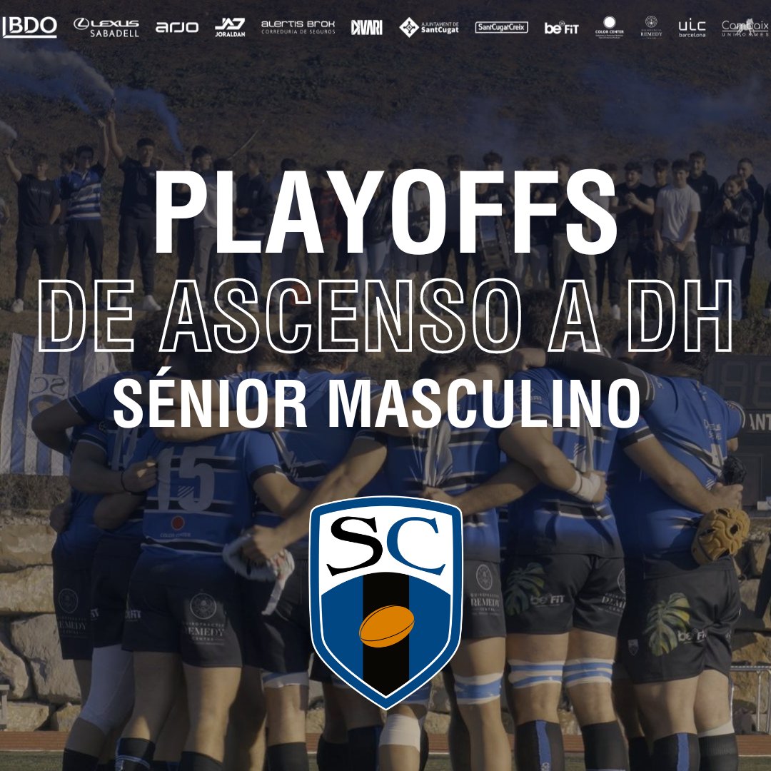 rugbysantcugat's tweet photo. ES UNA REALIDAD🔥

Este domingo la primer semifinal de los play offs de ascenso a la máxima categoría👏

A por todas y con todos💪

CLUB DE RUGBY SANT CUGAT🙌 https://t.co/NOsTSHCsTt
