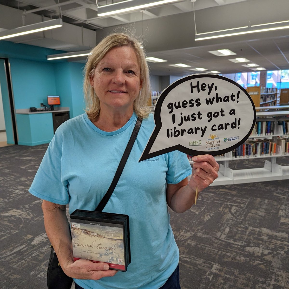 #ManyHappyReturns - Sign up for a PINES library card at the Brunswick or St. Simons Library this April and receive a library goodie bag celebrating our Library of the Year Award!  Visit moglibraries.org/library-cards/ to learn more. #GeorgiaLibraries #LibraryCards #NoFoolin