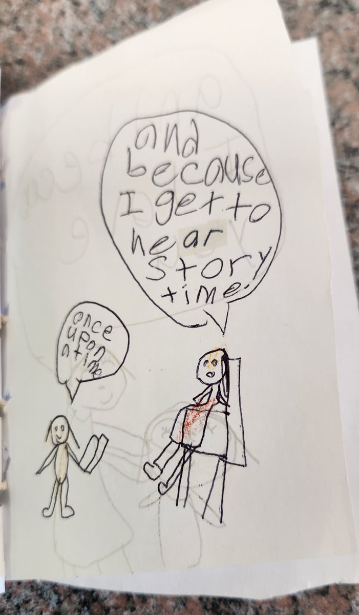 Check out this precious book written by second-grader Aria who loves the Beltsville Branch Library! She was a regular at Ms. Nancy's Ready 2 Read storytime, and pre-pandemic. #NationalLibraryWeek #PrinceGeorgesProud #LovePGCMLS #MDLibraries #LibrariesTransform