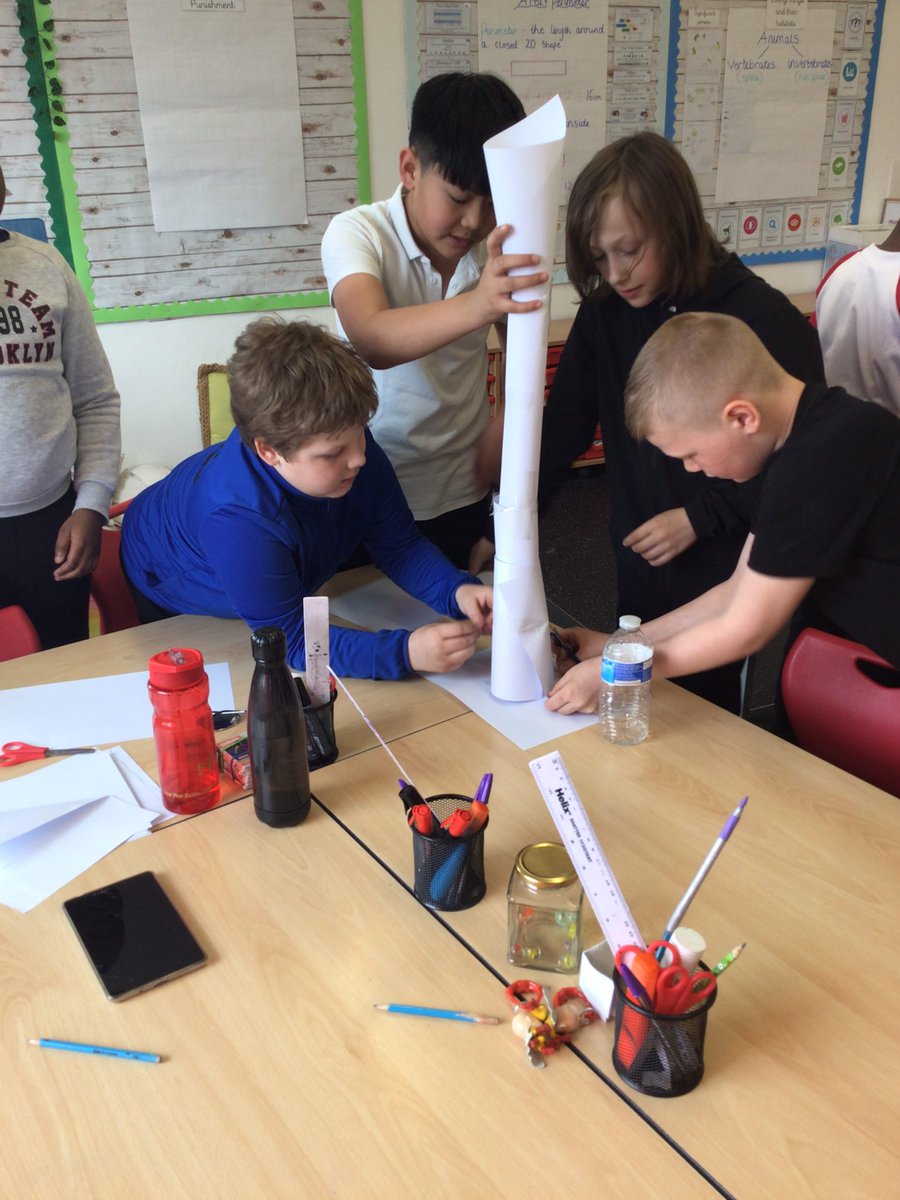 NewParkPrimary's tweet photo. 5D have had a lovely start to their new DT topic “Frame structures”, by trying to create the tallest tower, a table and a bridge with only paper! #NP_5D #NP_DT https://t.co/VEr4xFbmtS