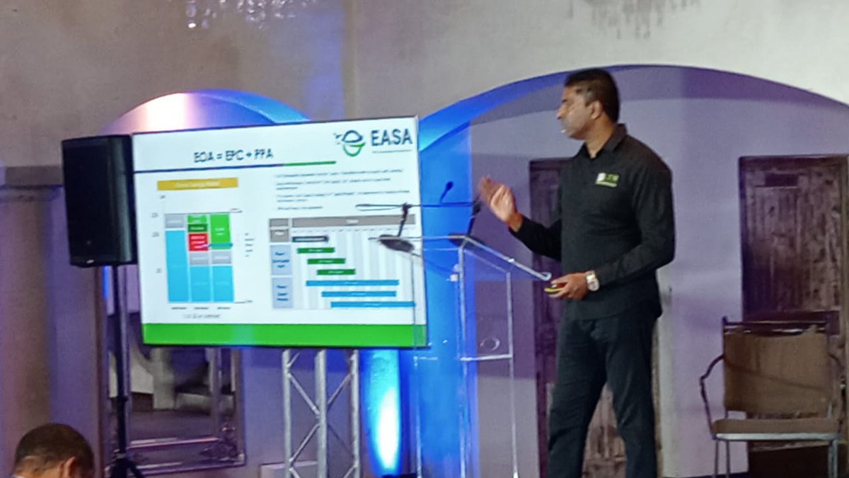 Eskom_SA's tweet photo. Power stations need space for maintenance. Embracing demand-side management makes that possible. SA Inc must come first. Dhevan Pillay, Group CEO of LTM Energy
#DSMIndaba https://t.co/CFhUFutpQt
