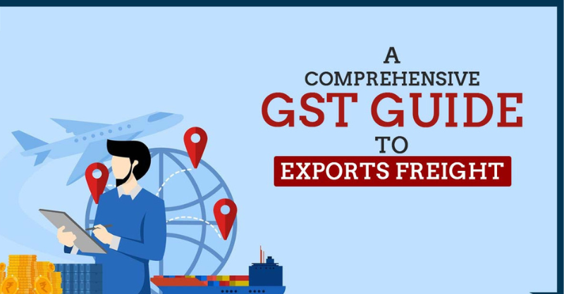 gsthelpline's tweet photo. Get to know a complete #GSTguide for exporting goods transported outside #India. Also, we have mentioned sections such as 12(8), 12(2), 13(9), and 13(2).