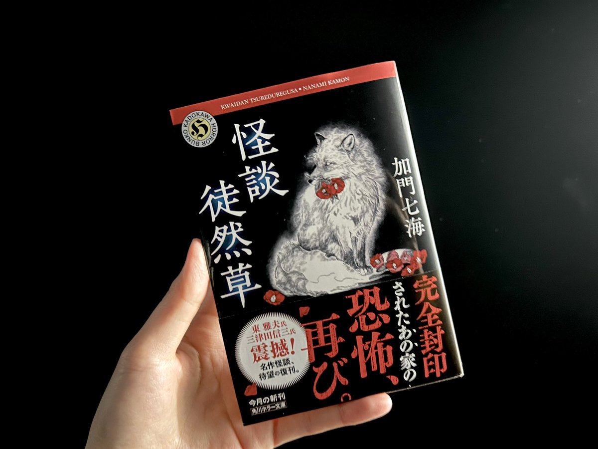 加門七海さんの怪談はどれも本当に傑作なのですが、一番恐い本は昨年 