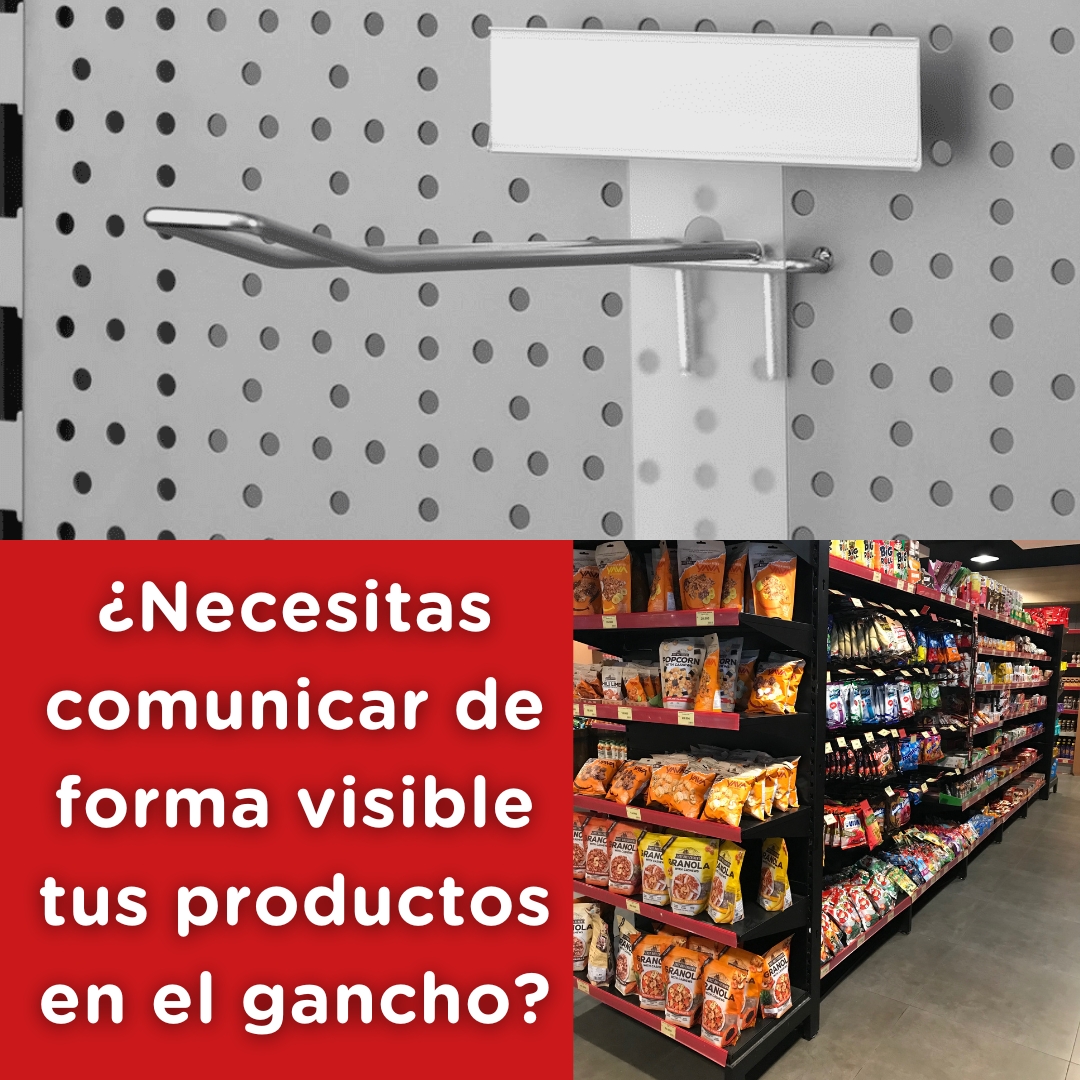 Con este portaprecio en forma de T, puedes:

✅ Mostrar el precio de tus productos
✅ Comunicar una oferta o promoción para llamar la atención de tu cliente

⚡Te permite mantener la señalización e introducir nuevos productos en el gancho de forma rápida.

misueretail.com/producto/porta…