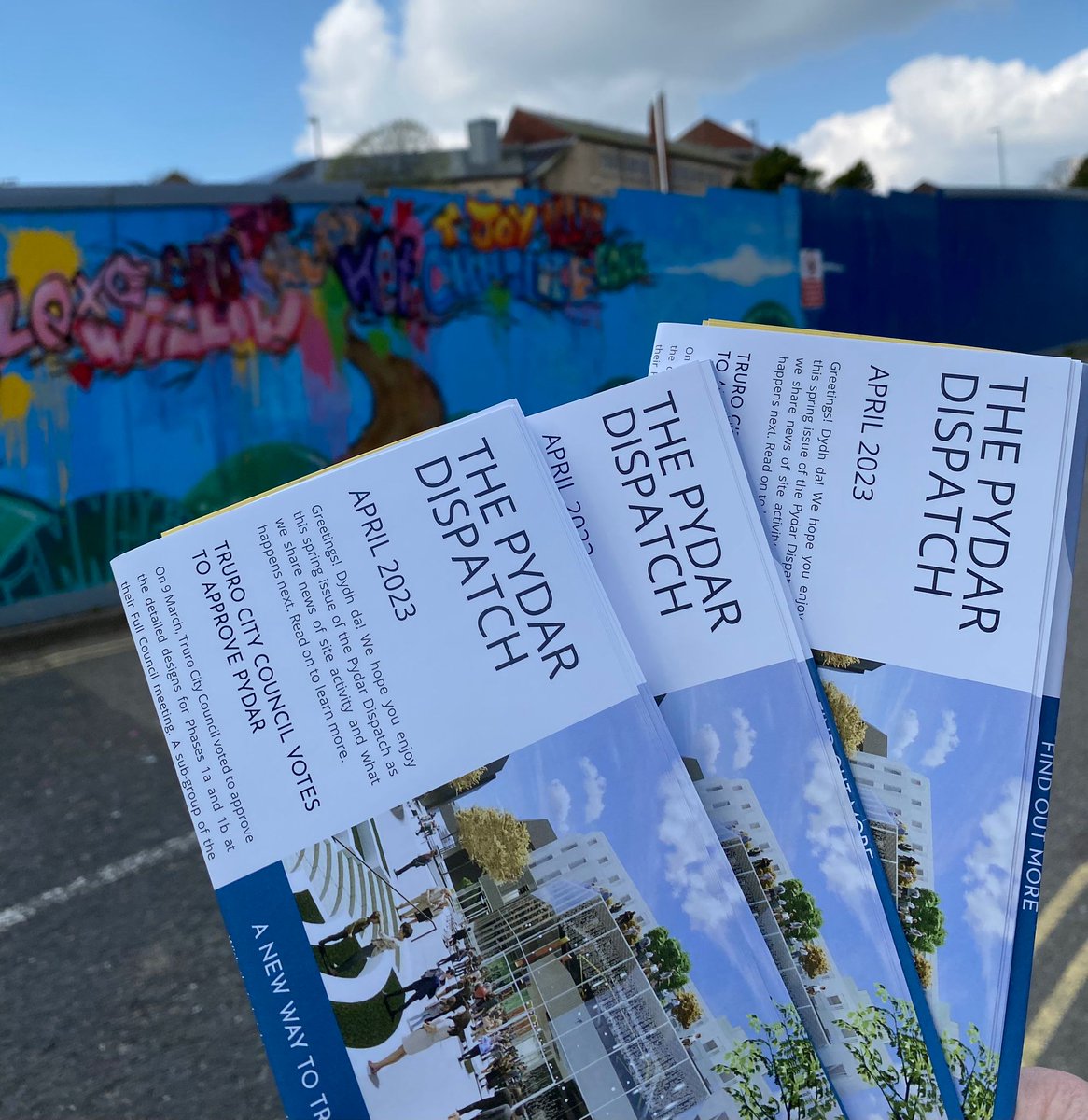 🗞️ Extra Extra! Our Spring Edition of the Pydar Dispatch is out in local letterboxes now. If you haven't received one, you can read a digital copy with this link 📰 pydar.co.uk/_files/ugd/5ab…