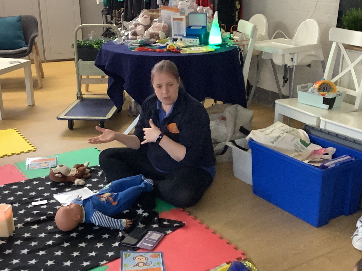 tynywernp's tweet image. The Bistro was host to a Tots Play class this morning with baby massage, yoga and rhymes #babydevelopment #community @FceGyg