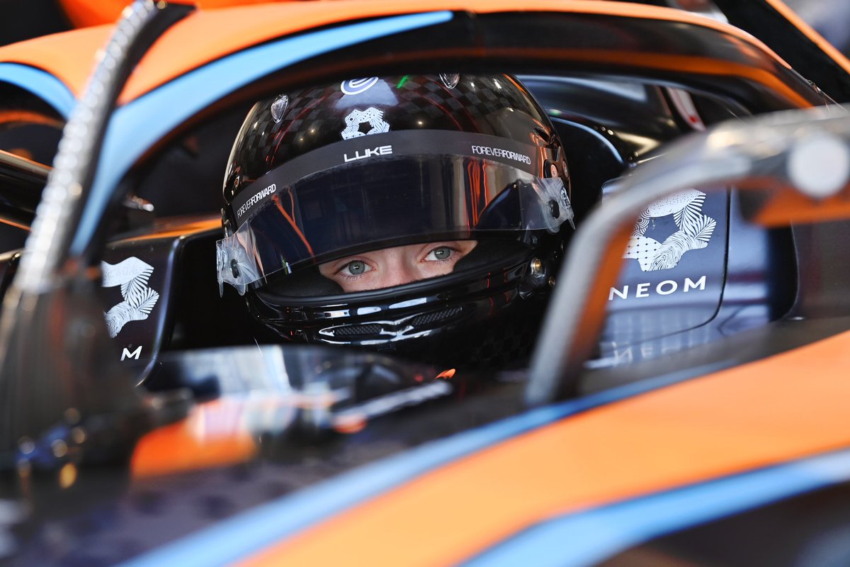 As it stands, Luke is in P3. 💪

There’s only one hour left of the Rookie Test. ⚡️