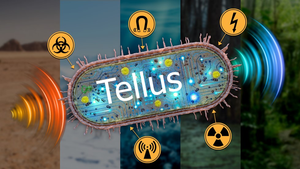 DARPA's tweet image. DARPA’s new Tellus program will explore the development of an #interactive, platform methodology for the rapid design of #microbe-based sense-and-respond devices for monitoring DOD-relevant environments. ow.ly/UqFJ50NQoO8