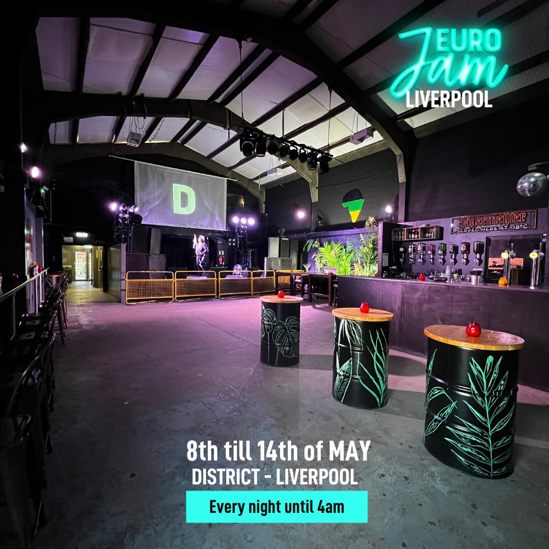 eurojam_'s tweet photo. @bbceurovision NO TICKETS, NO DRAMA! Come to
@eurojam_ 

7️⃣ themed nights with the best atmosphere right next (8 min walk) to the Eurovision Song Contest https://t.co/avBEGM9CZ5