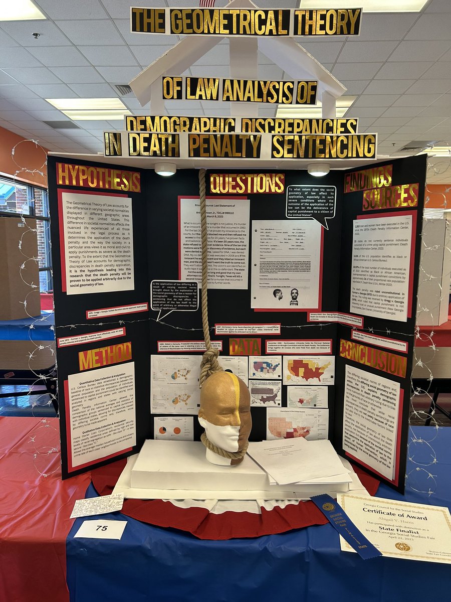 Best in Fair - #GCSS23 Georgia Social Studies Fair - April 22, 2023 More details & photos to come!