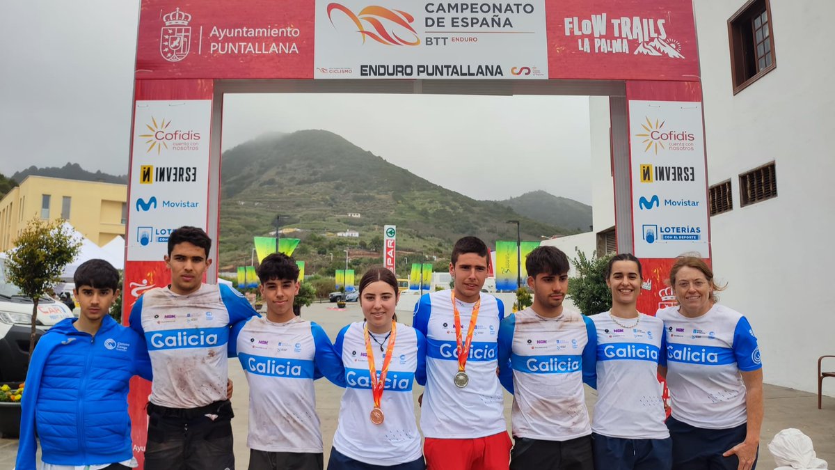 #SelecciondeGalicia | Galicia cólgase dúas medallas cadetes e Veiga proclamáse subcampión de España elite de Enduro #CEEnduroPuntallana23 

🔵⚪️ Arantxa Gómez e Yerai Peláez conseguiron os metais da Selección. Podios masters para Lemos e Camesella 

🔗 bit.ly/3n6E0Ih