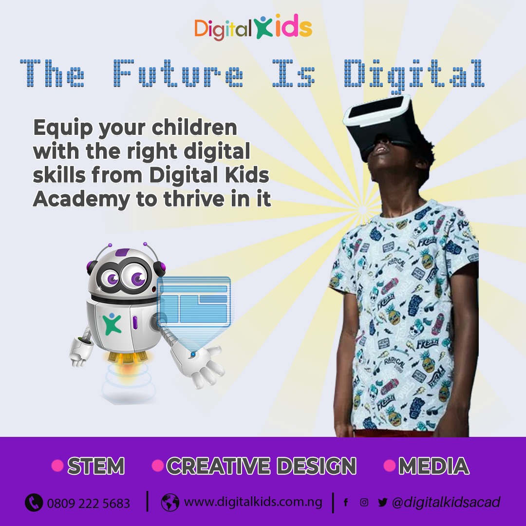 Join the digital learning revolution with Digital Kids Academy! 🌟 Our online tutoring services prepare your children for a bright future in the digital age. Click on the link on our BIO to get started 💻 #TheFutureIsDigital #OnlineLearning #DigitalKidsAcademy