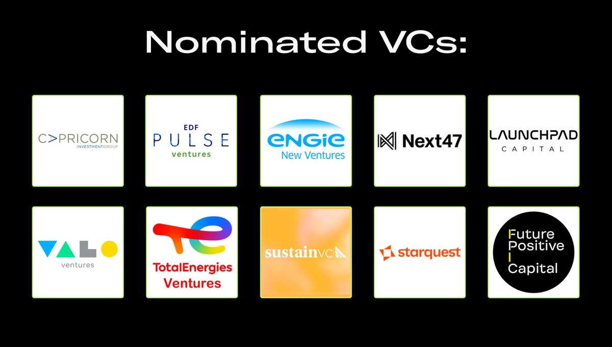 Let's celebrate the nominated VCs!  

Cast your vote here👉 climate50.com