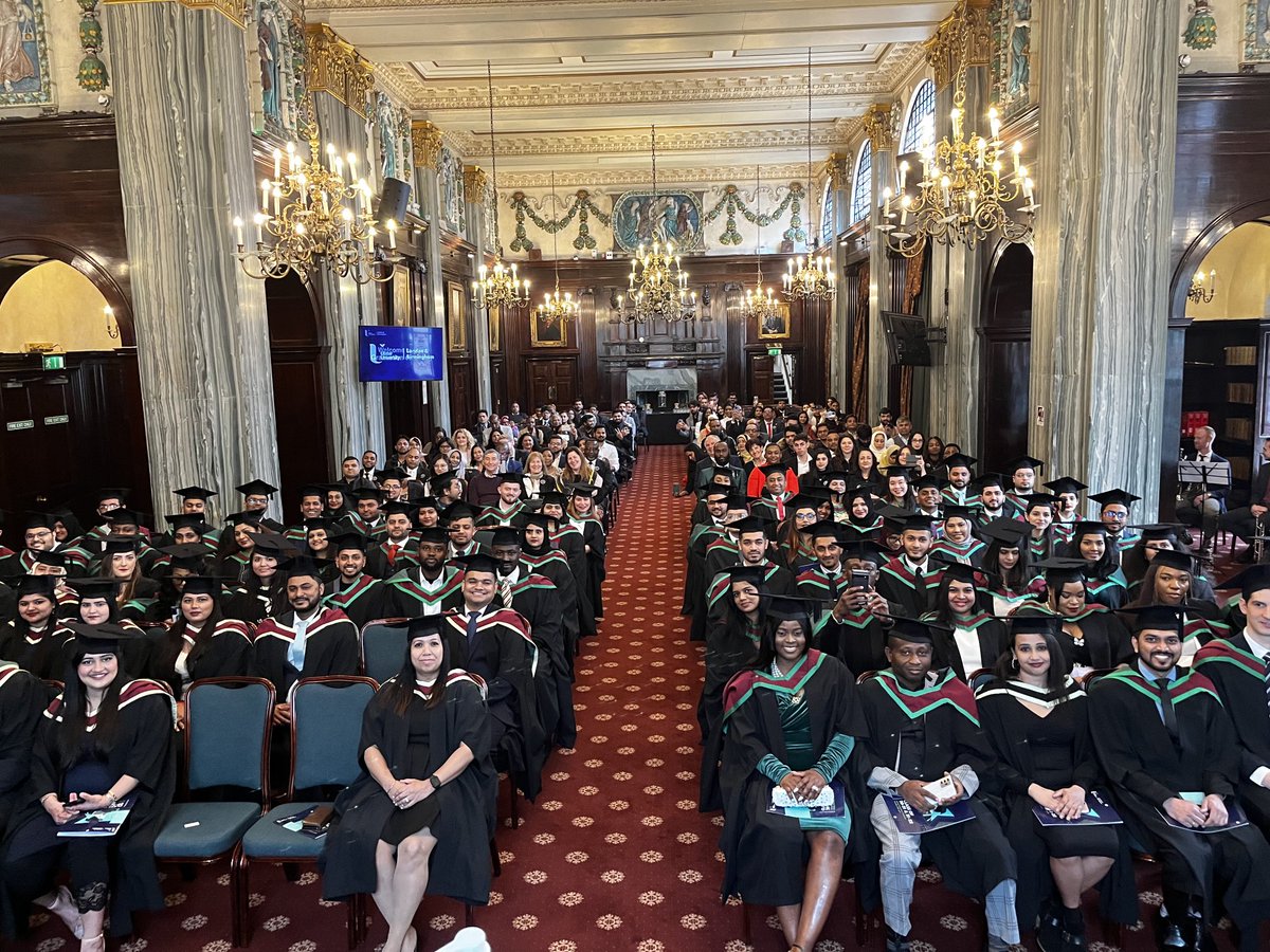Honoured to be presiding at ⁦<a href="/UlsterBizSchool/">Ulster University Business School</a>⁩ London graduations this week - what a terrific first ceremony. A delight to meet these students and their families! ⁦<a href="/UlsterUni/">Ulster University</a>⁩