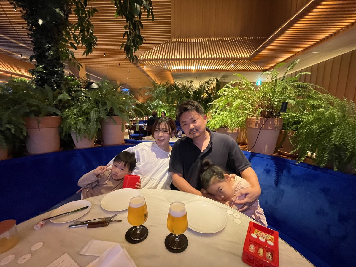 dantyou_tsune's tweet image. 家族月１旅行🚗
今月は都内@虎ノ門
#東京エディション虎ノ門
#月１家族旅行