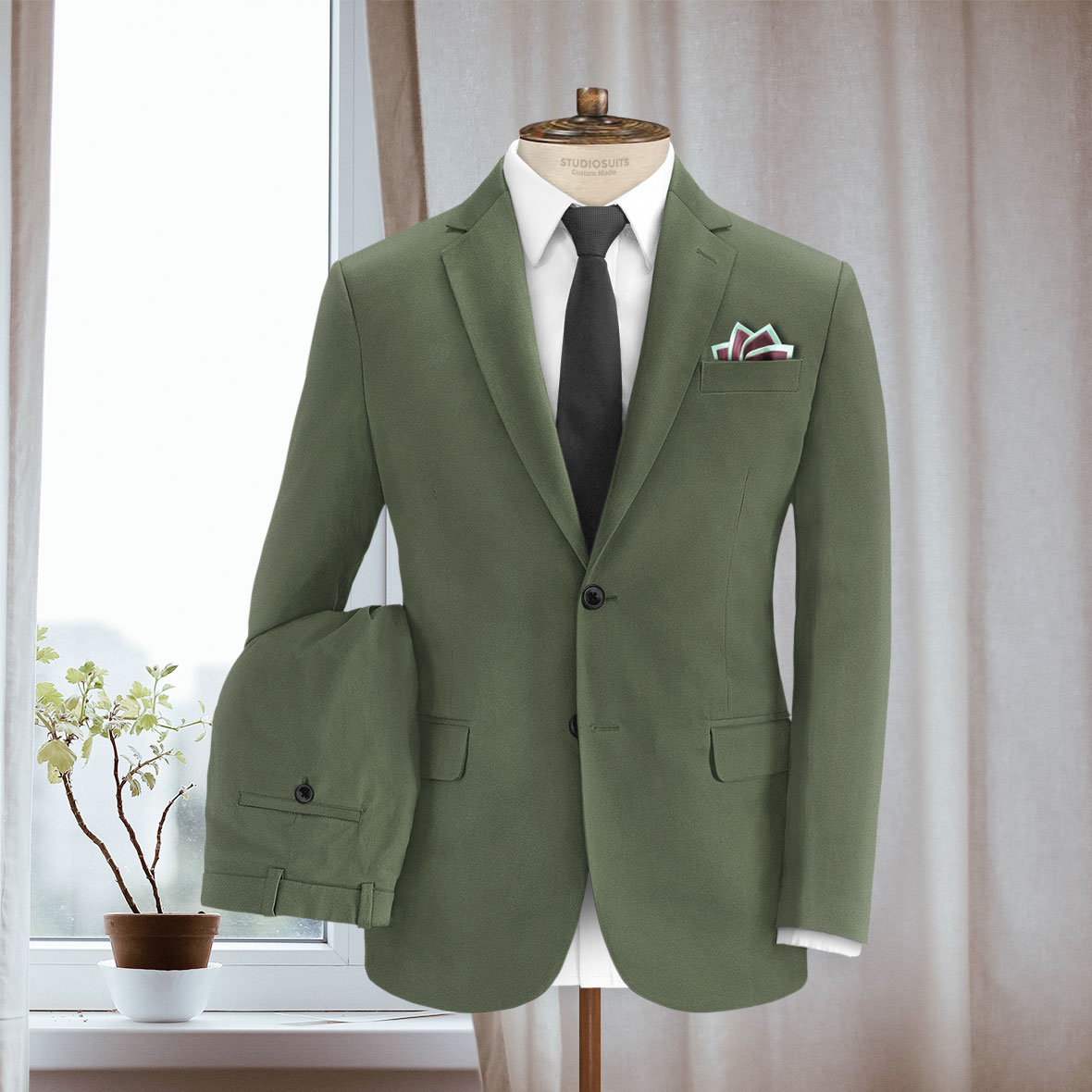 StudioSuits's tweet photo. Base your stylish attributes with our Olive Cotton Green Suit that empowers a powerful piece to shine in your wardrobe.
Shop for this dapper trend here: https://t.co/qrRE7CBtQg
#studiosuits #studiosuitscollections #studiosuitstailoring #dappermen #instafashion #mondaylook https://t.co/StTIfkj5MP