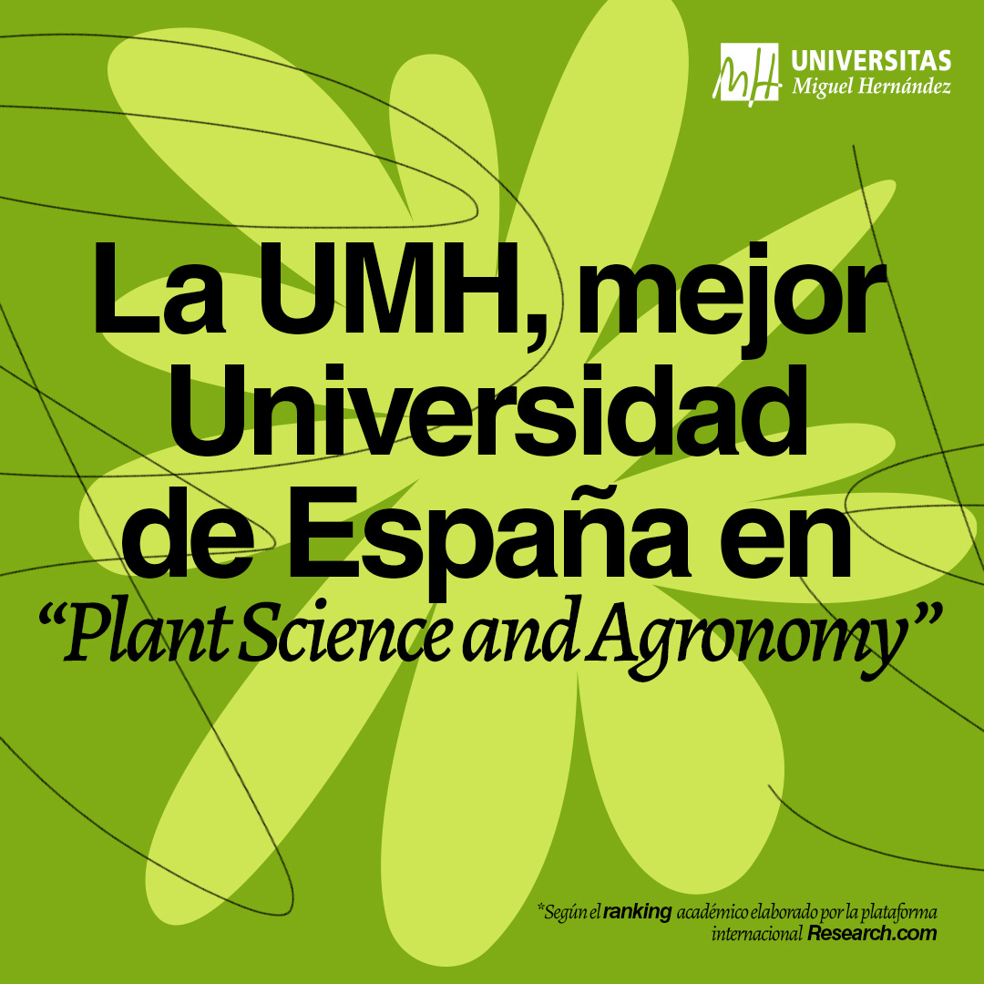UMH (@universidadmh) on Twitter photo ¡Somos la universidad nº 49 del MUNDO y la nº 1 de España en ciencia vegetal y agronomía! 🥇🔝🎓
La plataforma <a href="/guide2research/">Research.com</a> ha elaborado un #ranking de diferentes disciplinas, donde se ha tenido en cuenta a más de 5.000 investigadores e investigadoras: bit.ly/3N6QSbY ¡Somos la universidad nº 49 del MUNDO y la nº 1 de España en ciencia vegetal y agronomía! 🥇🔝🎓
La plataforma <a href="/guide2research/">Research.com</a> ha elaborado un #ranking de diferentes disciplinas, donde se ha tenido en cuenta a más de 5.000 investigadores e investigadoras: bit.ly/3N6QSbY