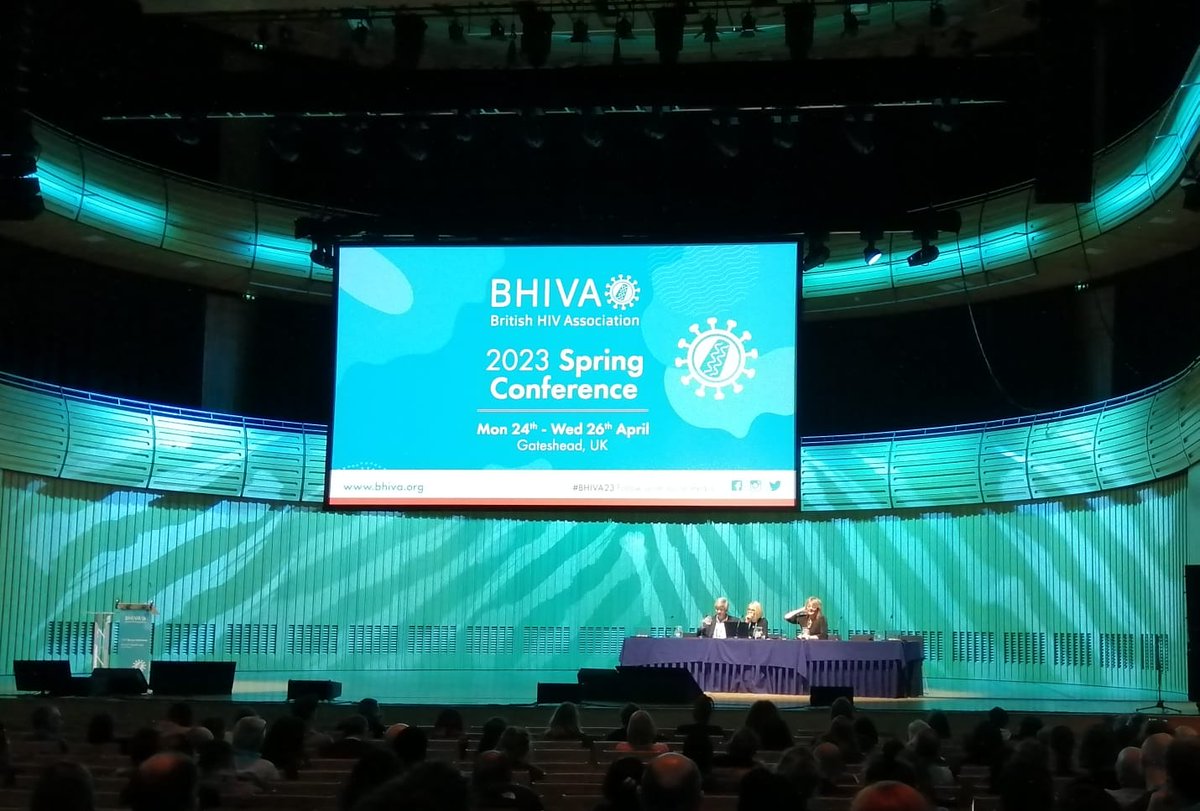 This week, we are at the British HIV Association conference at the Sage #Bhiva2023