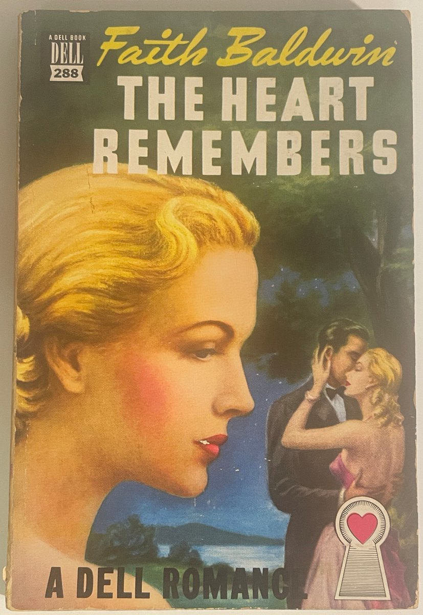 cmacfin's tweet photo. Excited to share the latest addition to my #etsy shop: The Heart Remembers by Faith Baldwin (Dell #288 - 1949 Map Back, des Vignes art) https://t.co/XPMV01m09k #faithbaldwin #dell #mapback #vintagepaperback #pulp #pulpcover #jeandesvignes #chrismcmillenbooks https://t.co/Rk1STsgDsr