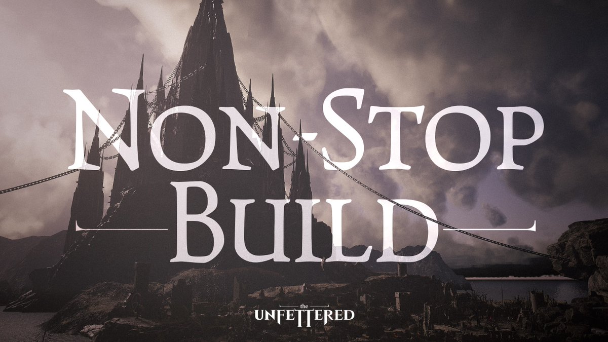 New week, unwavering dedication!

The ultimate Soulslike game in #Web3, The Unfettered, takes shape with stone blocks of creativity added each day.