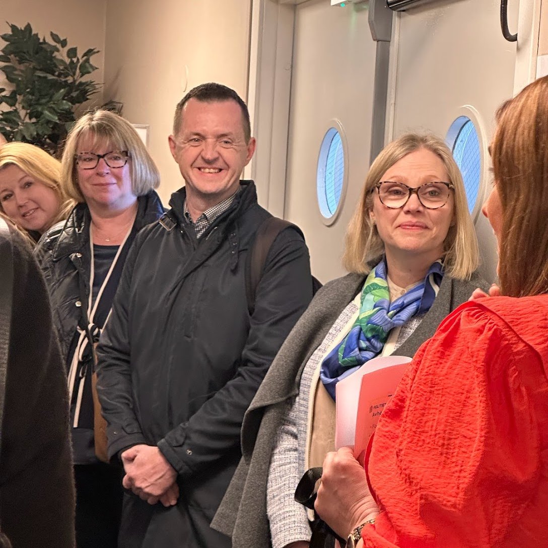 BarnahusNetwork's tweet photo. Last week we joined Slovenia on a study visit to Barnahus in Trondheim and Oslo 🇳🇴. Lots of inspiration and new ideas. #EUBarnahus @ChildAtRisk https://t.co/GCYljnY28f