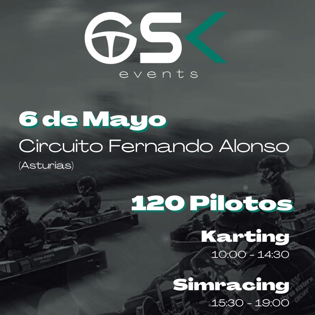 MundoGT's tweet image. Te gusta el karting? Y el simracing?

Participa en este SORTEO de una plaza para este eventazo:
1⃣ Haz RT del tweet
2⃣ Síguenos, y a @_MagGaming_ y @GalaSimKarting 
3⃣ Nombra amig@ que le daría envidia si te toca...

Ganador/a el día 1, ¡una semana para participar!