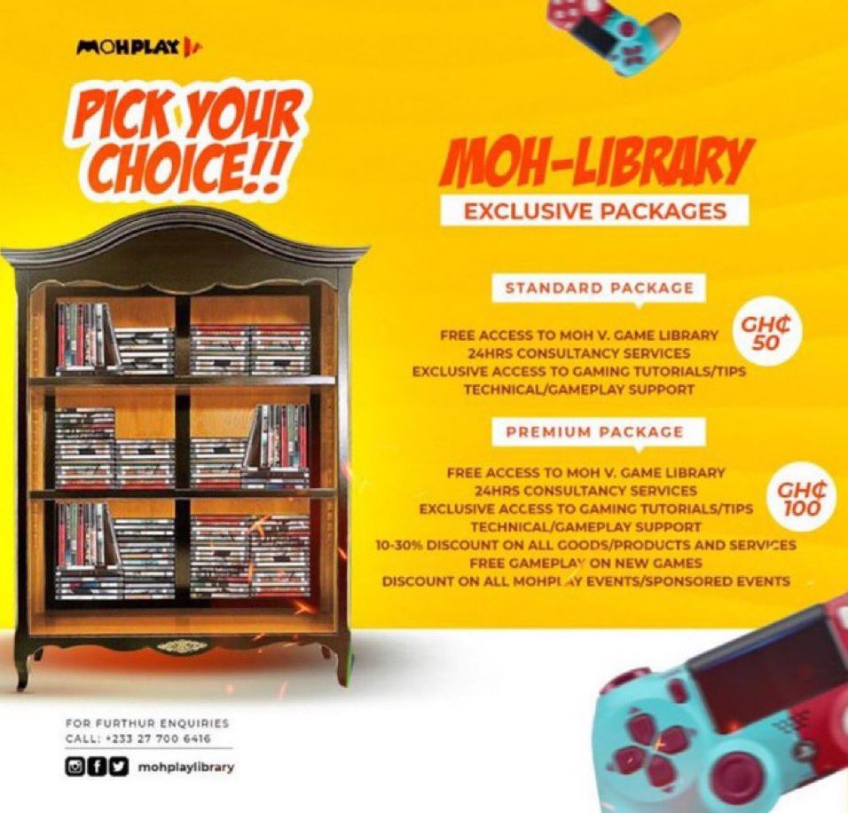 mohplay_inc_'s tweet photo. Our game library is the ultimate gaming destination for anyone who loves to try out new games. With a subscription based model, you'll have access to our vast selection of games for a fraction of the cost of buying each game individually. Plus, with new games added to our library on a regular basis, you'll never run out of options when it comes to finding your next favorite game.
Dm @mohplaylibrary so they walk you through the signing up process