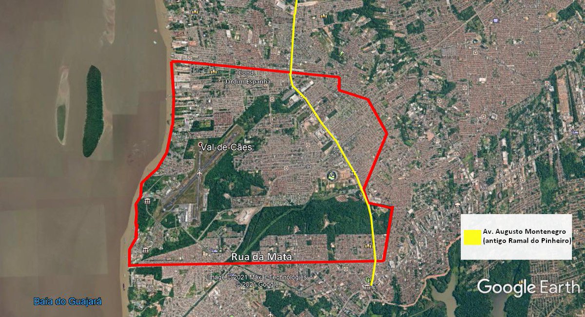 hebergueiros's tweet photo. Quem mora ou passa hoje pela região da Av. Augusto Montenegro, em Belém, não imagina que ali existiu um dos primeiros latifúndios portugueses do Norte do Brasil, a Fazenda Val-de-Cães. Era delimitada pela Fazenda Tapanã ao norte, estrada do Benjamin a leste e a baía de Guajará + https://t.co/qpzBbd0j4q