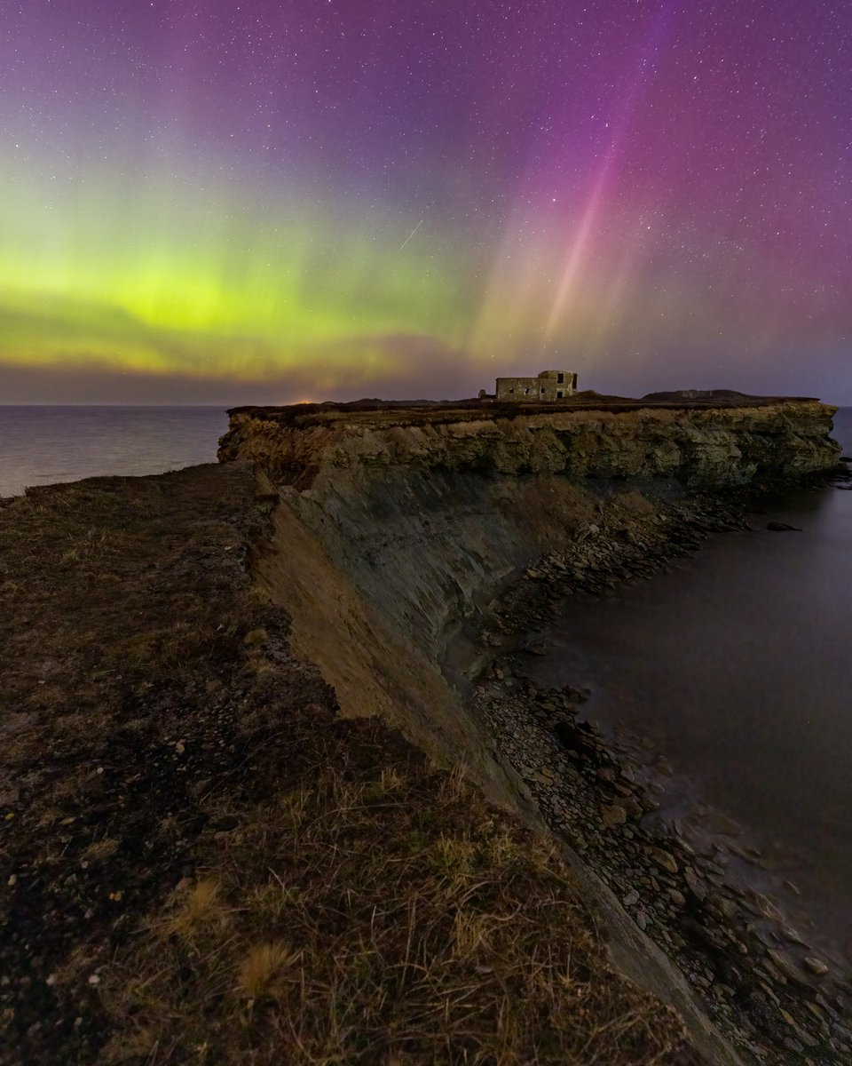 TourismCB's tweet photo. Cape Breton Island was treated to some incredible displays of #aurora last night in our northern skies. While solar storms of this magnitude aren't typically common, every now and then Cape Breton gets to sit back and enjoy one of nature's wonders.   

Photos by: 
1. @tynskiphoto 
2. @AdamHillPhoto 
3. @Garth60d  
4. @juliaburkephoto 

#VisitCapeBreton #Unamaki #VisitNovaScotia #ExploreCanada #Northernlights #Aurora #Auroraborealis