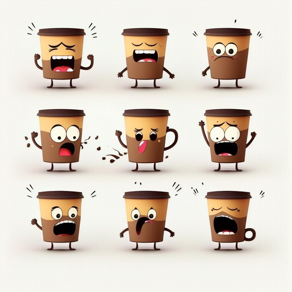 socialshark's tweet photo. Good morning, fellow caffeine enthusiasts! ☀️Meet the hilarious coffee cup crew, sporting their unique expressions! 😂☕ Which one matches your #MorningMood? 🤔
#CoffeeFaces #ArtisticCaffeine #CoffeeHumor #coffeechat https://t.co/Ae20PcyI7L