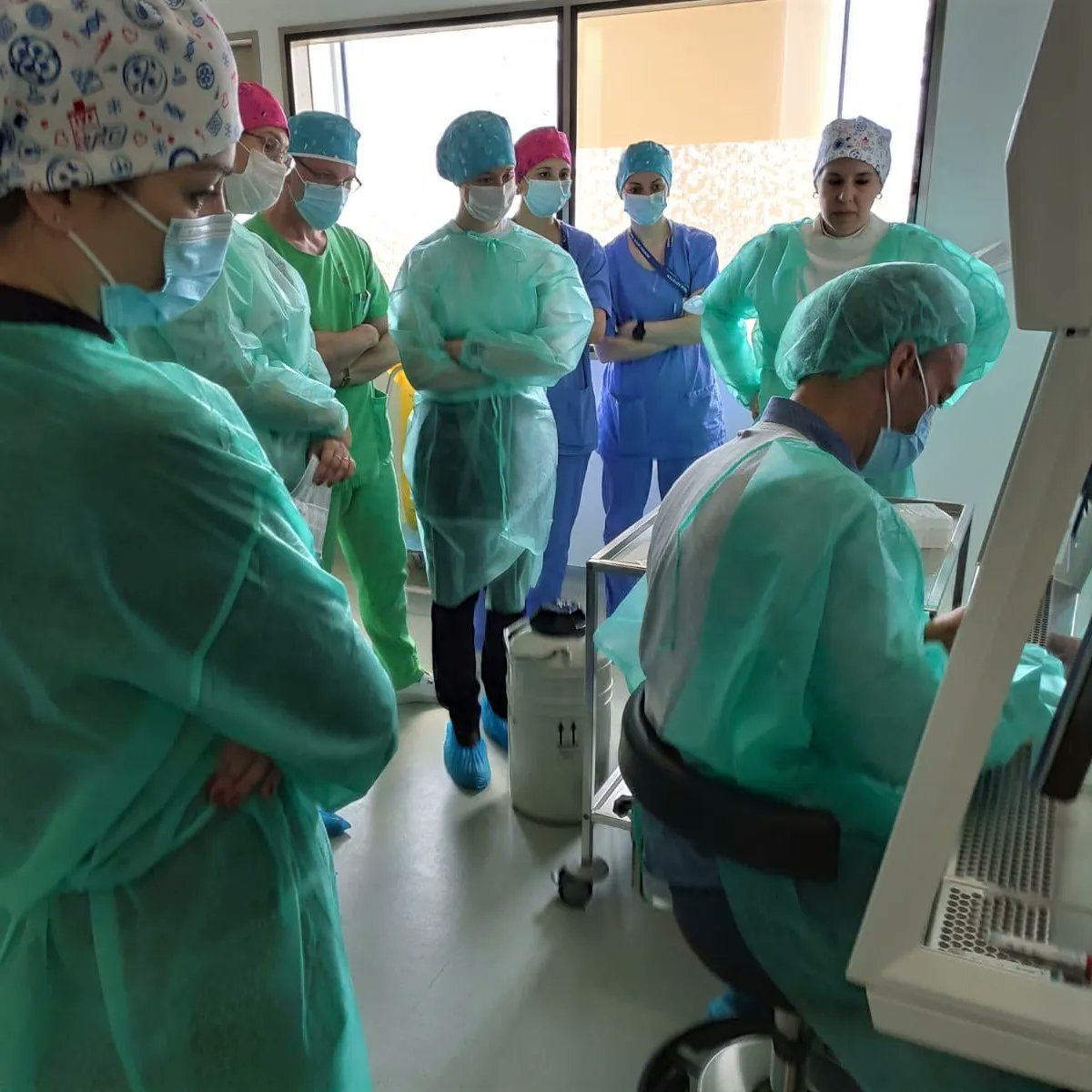 KitazatoIVF's tweet photo. How great it was to hold our last vitrification workshops in France by the hand of @Embryotools! Thank you to the great professionals who helped us take all the tips & tricks of The Cryotopยฎ Method to the clinics. ๐๐ผ
Au revoir, France!
#KitazatoWorkshop #TheCryotopMethod https://t.co/eSN34AUyV0
