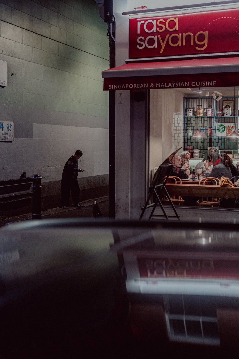Behind the curtain - Chinatown, London 2023