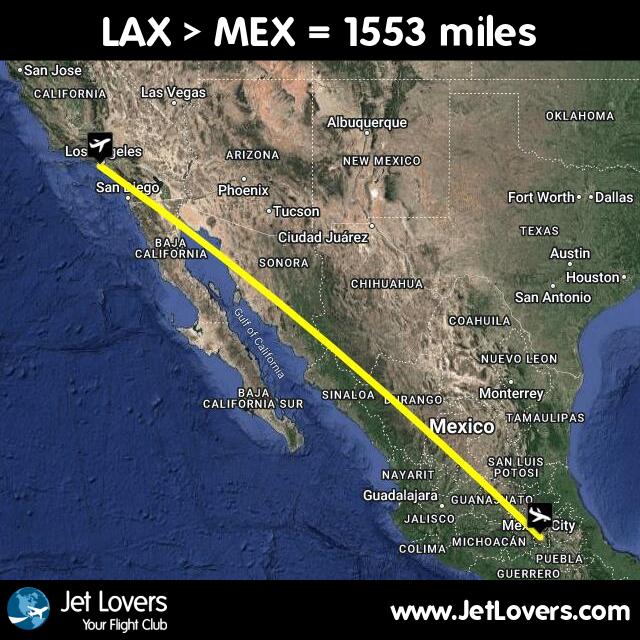 erik_river's tweet photo. My flight #87 on #JetLovers: LAX > MEX - another 1553 miles in the air! https://t.co/5XBQgLfMM9 https://t.co/0tLjRAKyrv