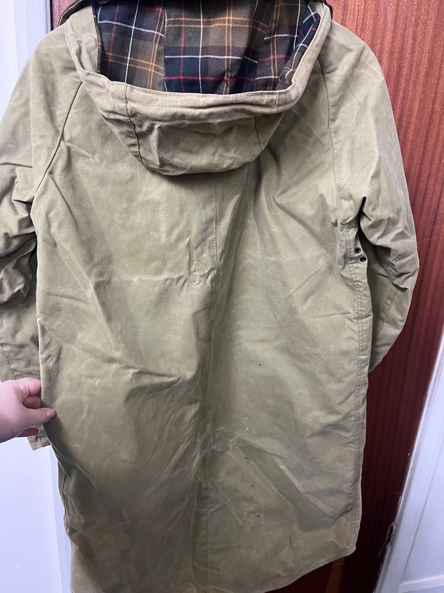 AshbourneMind's tweet photo. Barbour Longshoreman size small, £250, absolute bargain, welcome to come and view and try on. #barbour https://t.co/cSDmSQjM2b