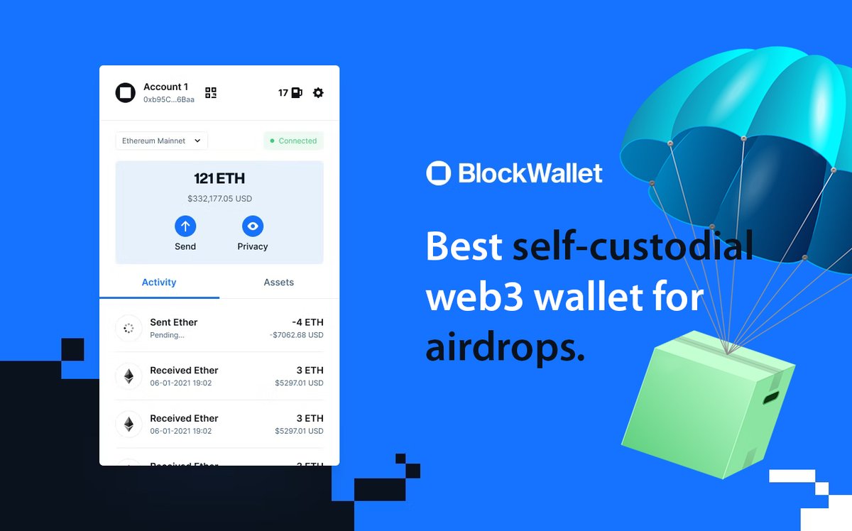 Remember the hassle of failed transactions during the Arbitrum airdrop?

Don't worry, Block Wallet is here to provide a seamless experience! 🎉 

Learn why <a href="/GetBlockWallet/">BlockWallet</a> is the way to go in this thread.

A ❤ like and 🔁 retweet will be highly appreciated.