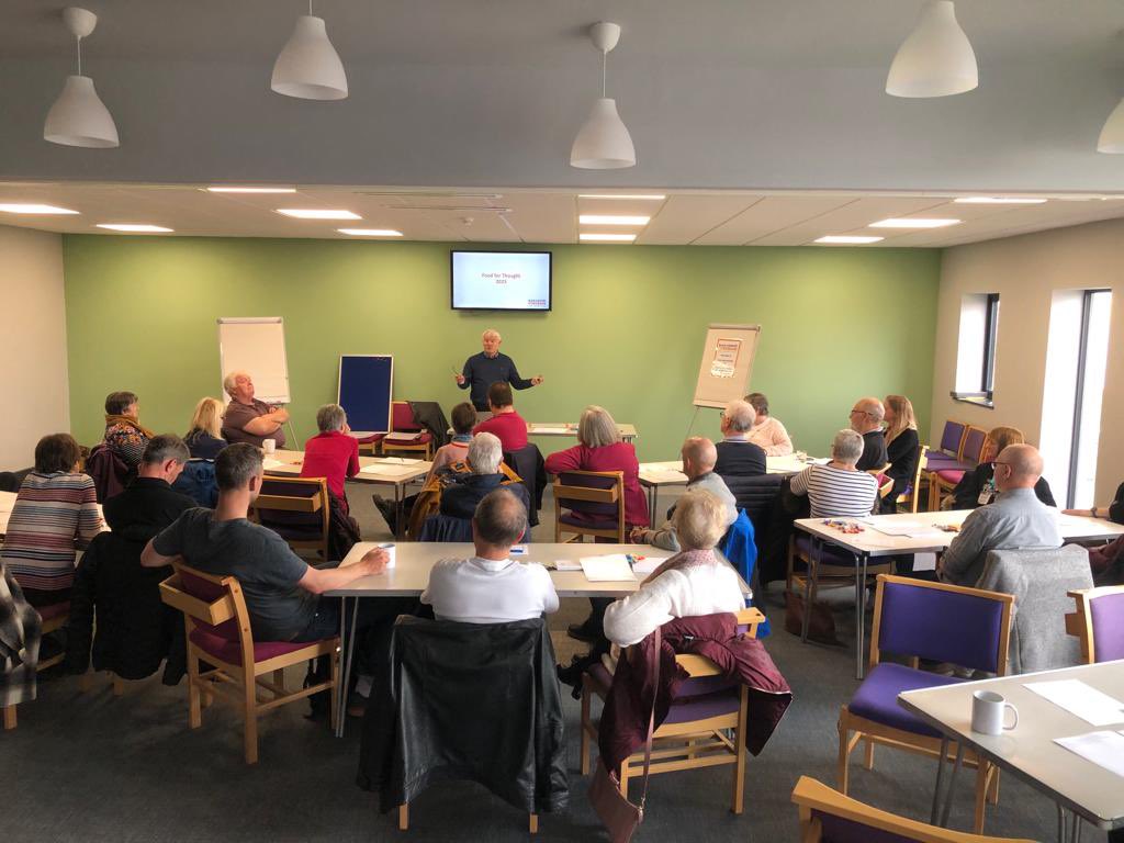 bcfoodbank's tweet photo. It was great to be able to hold our ‘Food For Thought’ day exploring the values of @bcfoodbank with volunteers, staff and board. Thank you to @NLCWH_ for sharing their fantastic building and @markbillage for facilitating the day. https://t.co/jtETdj2Vdu