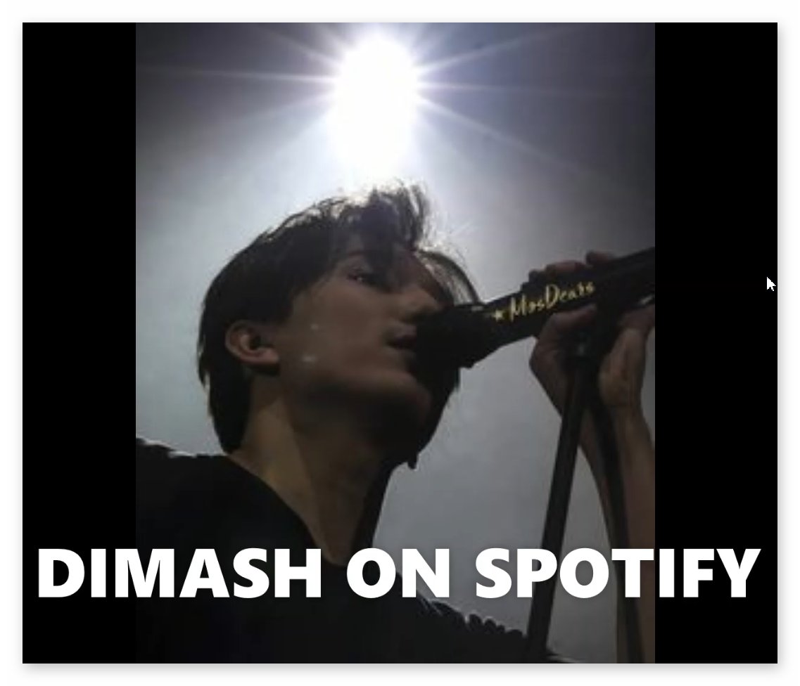 @Soile_koo @DimashifyDQ Great !  A new playlist for us featuring beautiful @dimash_official  music 🎶I love this artist😎
I already saved it in my library on Spotify and will definitely listen to it 👉soon 👍🎧
#DearsSharePlaylists 
#DimashOnSpotify 
#EveryDearCounts 
open.spotify.com/artist/5AWgF8G…