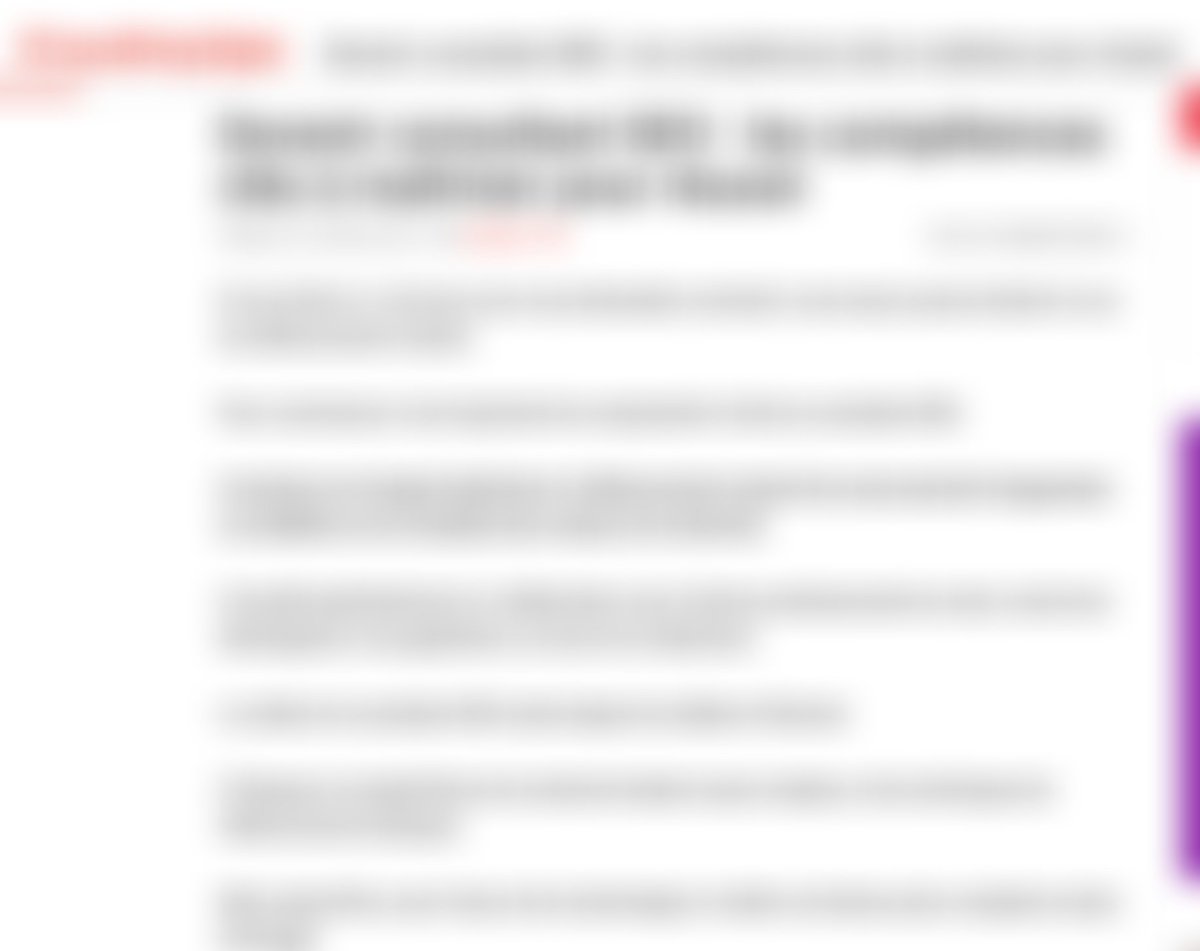 On me demande souvent ici "comment devenir consultant SEO ?".

Y a 1000 manières, mais j'ai rédigé un guide avec la méthodo que je suivrais si je démarrais.

Sans mon xp en agence, sans mes clients, sans mes process.

1 RT, 1 Follow et je t'envoie ça.