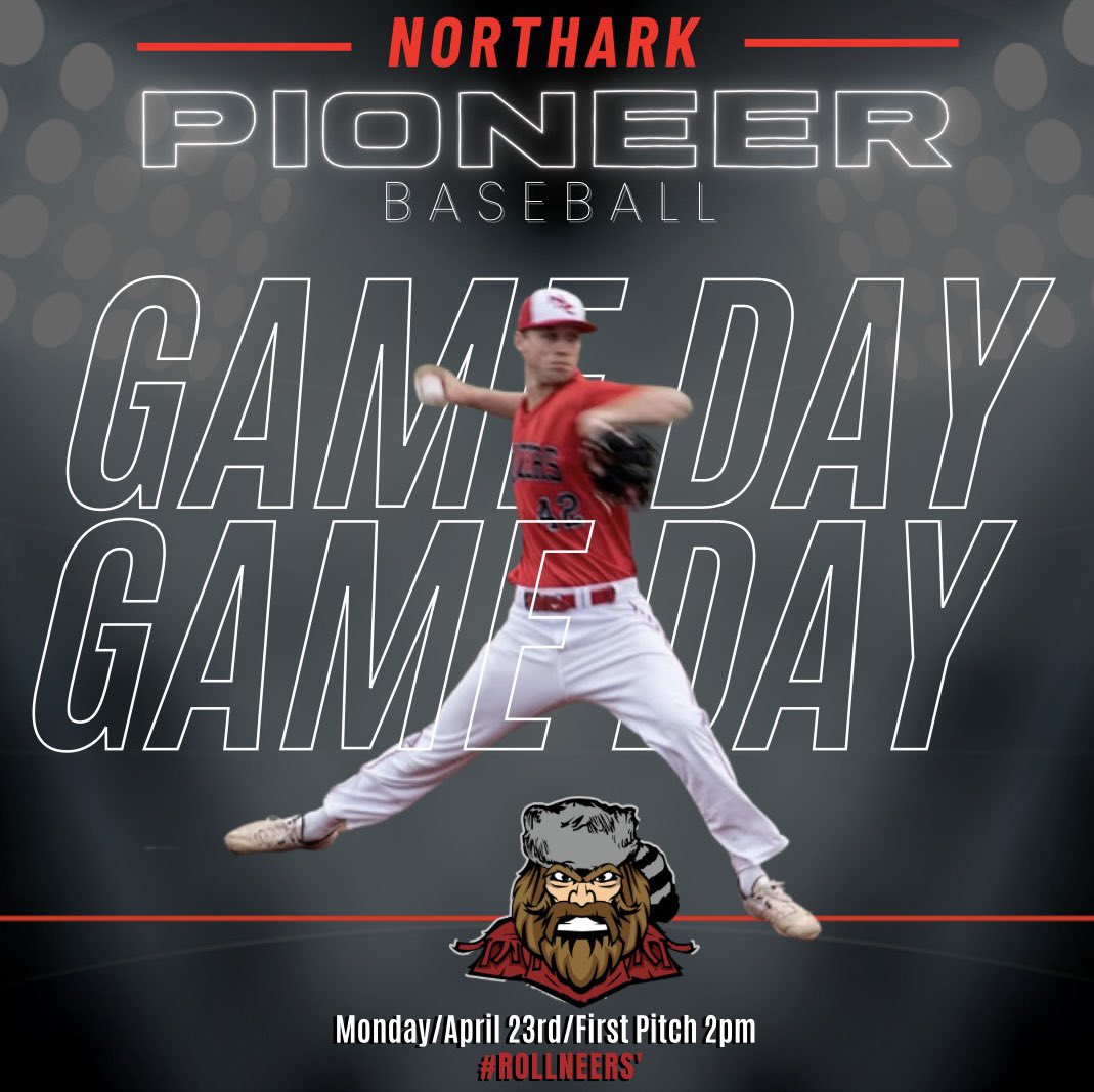 Game Day.
First Pitch 2pm on The Prairie 
Last Scheduled home game of the year. Come out and support the Pioneers.
#rollneers